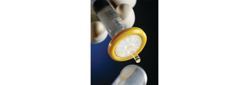 Merck Millex™-GV Sterile Syringe Filter Unit, PVDF, 0.22 μm, pack of 50