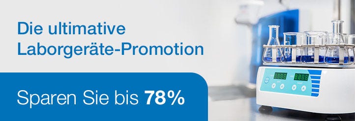 Die ultimative Laborgeräte-Promotion