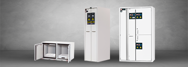 S-LINE: Safety storage cabinets for acids and bases