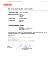 CE Certificate